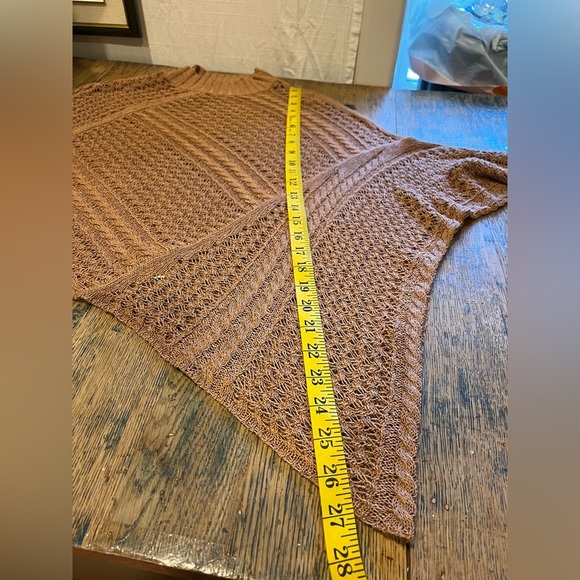 🤎GABBY ISABELLA – Open Knit Sweater – Size XS - Picture 8 of 8